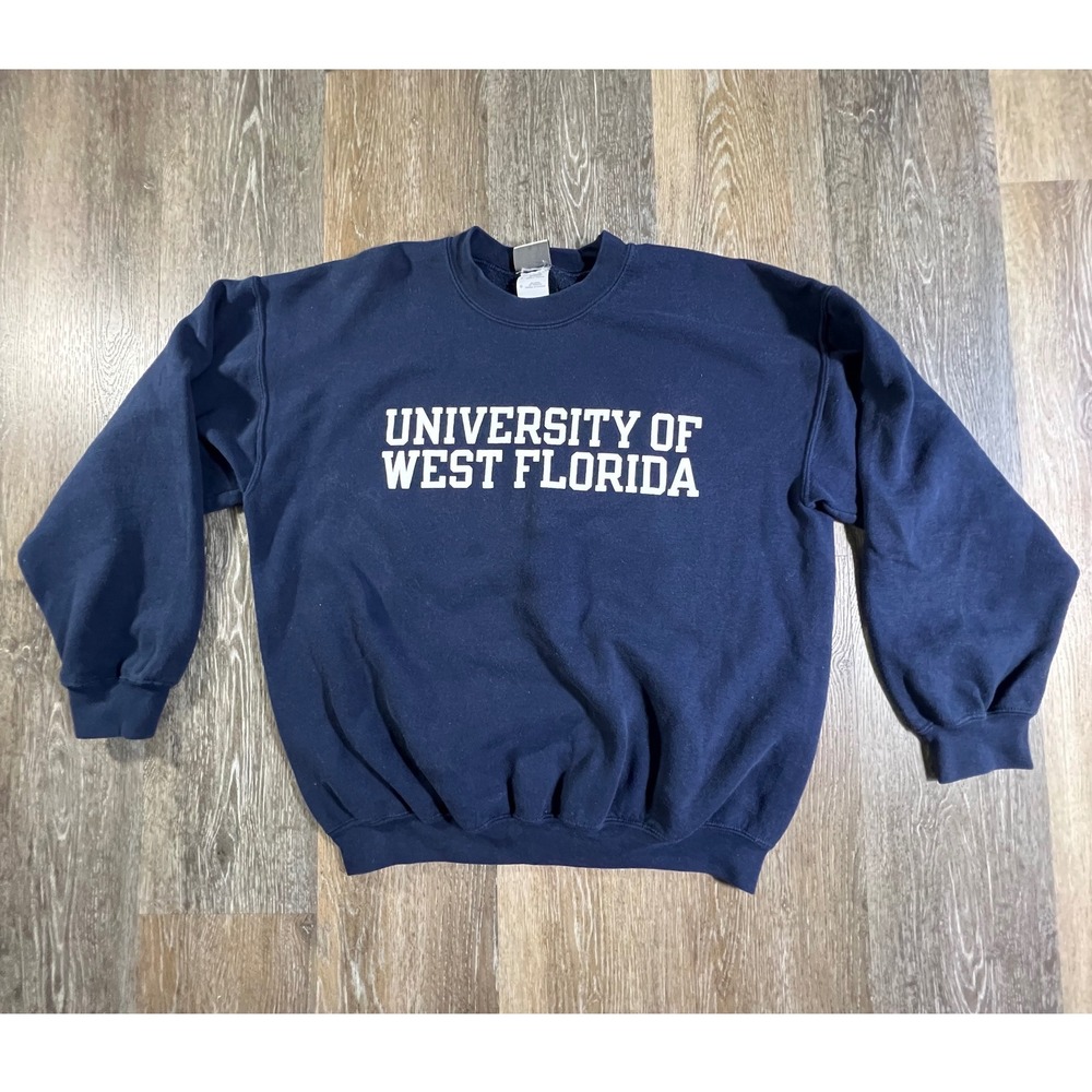 Campus Specialties UWF Sweatshirt Mens Large Navy University of West Florida